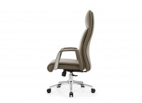 OFFICE CHAIR BRYAN-H HIGH BACK PU GREY ( 29901 )